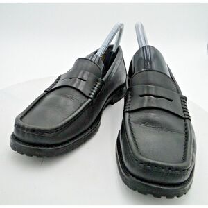 Dooney & Bourke Women Suede Leather Loafers‎ Dark Brown Slip On EU 38